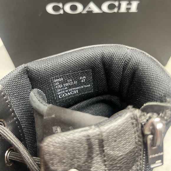 Men's rare size 13 authentic COACH Citysole Boot - Picture 5 of 10